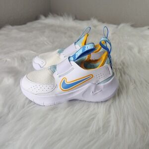 NWOB NIKE HJ3496-141 Flex Runner 3 Kids Sneakers Shoes UCLA Colors! Sz 10C
